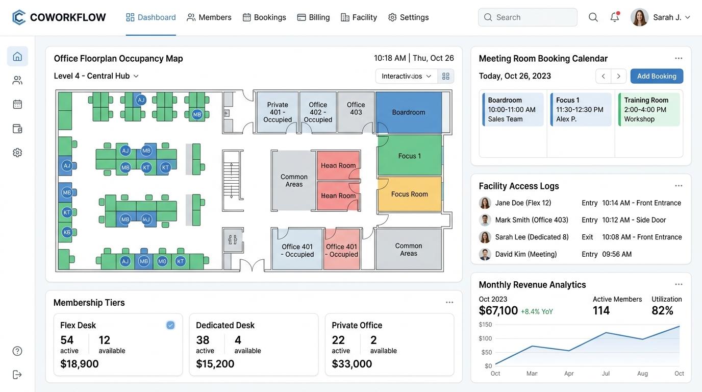 Workspace Management Platform - SaaS Products case study preview